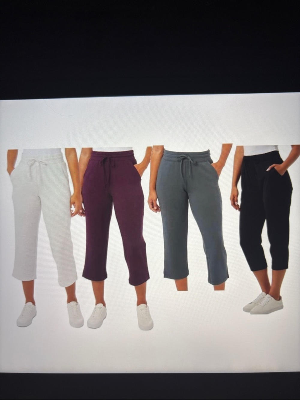 32 Degrees Lot Of 4 Knit Capri Size Large